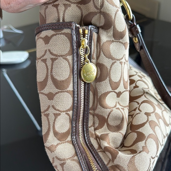 Coach Brown Signature Tote Bag - Picture 14 of 15